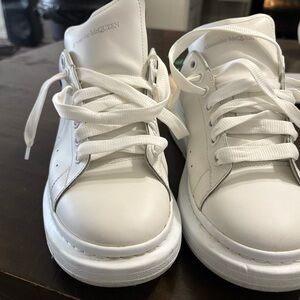 Alexander McQueen Kids White Sneakers